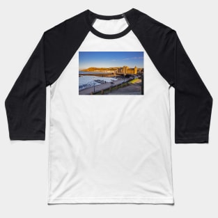 Aberystwyth from the Castle Baseball T-Shirt